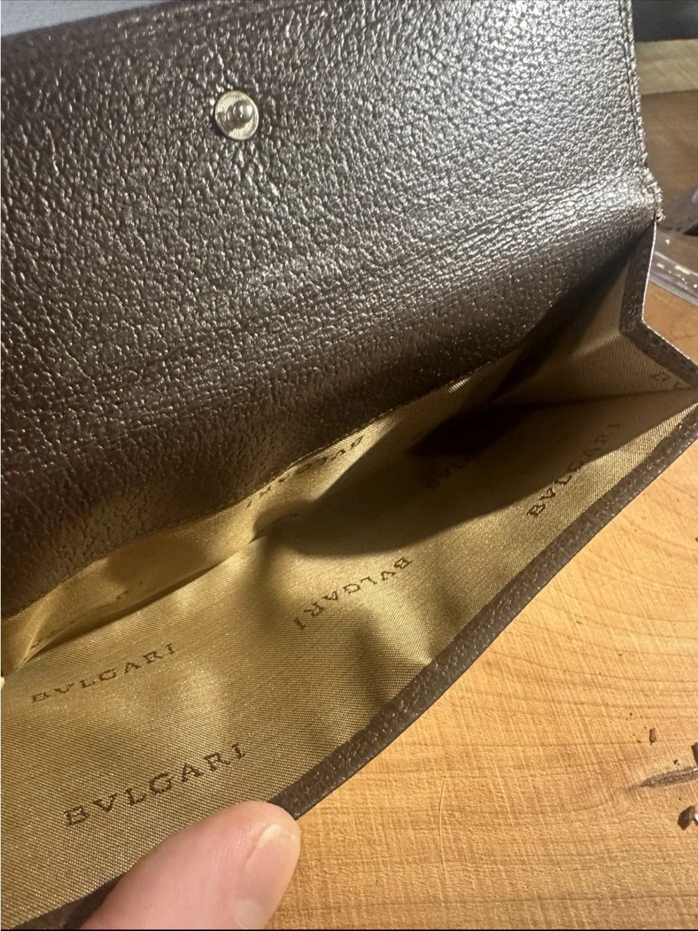 BVLGARI authentic brown